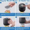 Zimilo Elektrisches Mason Jar Vacuum Sealer Kit, Tragbares Produktbild-Vorschau 6