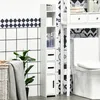 Badezimmerschrank mit Regalen und Schr?nken, platzsparender Produktbild-Vorschau 4