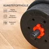 Sada činkových tyčí HOMCOM 2 v 1, 25 kg, nastaviteľné Náhľad obrázku produktu 7
