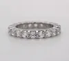 Memoire Ring Silber 925 rhodiniert weiße Zirkon Edelsteine Produktbild-Vorschau 2