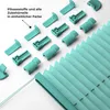 Sonello Plissee Klemmfix ohne Bohren 80cm x 120cm Türkis Produktbild-Vorschau 5