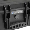 A close-up view of a black tool case. Náhľad obrázku produktu