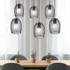 Hängeleuchte, 6-Flammig, Gitter, schwarz, 75 cm Produktbild-Vorschau 12