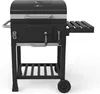 A black charcoal grill on a white background. Podgląd zdjęcia produktu