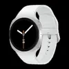 A white Samsung Galaxy Watch with a black screen is shown against a black background. Náhľad obrázku produktu