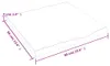 vidaXL Stolová doska svetlohnedá 60x60x(2-4) cm dubový Náhľad obrázku produktu 8