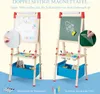 GOPLUS 3-in-1 Staffelei für Kinder, doppelseitige Produktbild-Vorschau 6