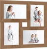 vidaXL Cadre photo collage pour 4x(10x15 cm) photos marron Voir les images du produit 6