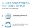 Dailydream viskoelastischer Matratzenbezug 'Model S' mit Produktbild-Vorschau 3