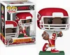 A Funko Pop! vinyl figure of Juju Smith-Schuster of the NFL Chiefs, shown both in its packaging and displayed outside of it. Náhled obrázku produktu
