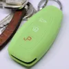 Auto Schlüssel Hülle Silikon Schutz Cover Fluoreszierend Produktbild-Vorschau 1