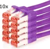 TPFNet 10er Pack 2m Cat.6 Patchkabel / Netzwerkkabel S/FTP Produktbild-Vorschau 1