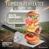 Grillspachtel 2er Set aus Edelstahl – Profi Plancha zubehör Produktbild-Vorschau 6
