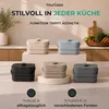 YourCasa Biomülleimer Küche 5L - Komposteimer für Produktbild-Vorschau 2