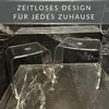 Badhocker MERAN aus Acryl glänzend, für die Dusche Produktbild-Vorschau 3