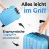 Reisekoffer 1052 Reisetasche Koffer Handgepäck Tasche Produktbild-Vorschau 6