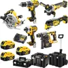 6er Pack XR 18V (3x5,0 Ah) Werkzeuge in 3 TSTAK-Koffern - Produktbild-Vorschau 8