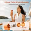 Handventilator Tischventilator tragbar wiederaufladbar Produktbild-Vorschau 3