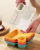 2 in 1 Snackschale und Dipschalen Servierplatten Nacho Produktbild-Vorschau 3
