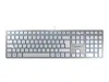 CHERRY KC 6000 SLIM Tastiera a filo, argento/bianco, USB Anteprima dell’immagine prodotto 12