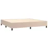 Boxspringbettgestell Cappuccino-Braun 200x200 cm Kunstleder Produktbild-Vorschau 3