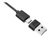 A close-up shot of a USB-C to USB-A cable connector. Anteprima dell’immagine prodotto