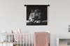 MuchoWow® Wandteppich Wandbehang Löwe - Baum - Schlaf - Produktbild-Vorschau 1