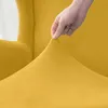 Elastischer Velours-Sesselbezug für Ohrensessel in Produktbild-Vorschau 3