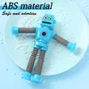 Teleskop Roboter Fidget Toys Mit Saugnapf, 4Stück Anti Produktbild-Vorschau 3