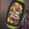 Grande pirofila in alluminio da 5L con coperchio verde Anteprima dell’immagine prodotto 5