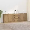 vidaXL Příborníky 3 ks Artisan dub 210 x 35,5 x 67,5 cm Náhled obrázku produktu 1