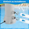 2 Stück Poolschlauch 32mm für Poolpumpen,150cm Weiß Produktbild-Vorschau 5