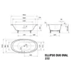 KALDEWEI Badewanne ELLIPSO DUO OVAL schwarz Produktbild-Vorschau 3
