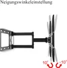 FCH Support TV mural, supporte 35 kg / VESA 400 * 400 / Voir les images du produit 3