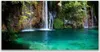 Acrylglasbilder 120x60 Wandbild Druck See Wasserfall Natur Produktbild-Vorschau 1