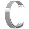 BStrap Milanese Armband für Xiaomi Mi Band 8, silver Produktbild-Vorschau 2