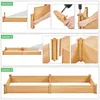 Instructions for assembling a wooden raised garden bed. Produktbild-Vorschau