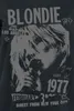 Blondie T-Shirt Damen Tour 1977 schwarz Band-Merch, Bands Produktbild-Vorschau 2