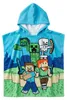 Minecraft pončo do kúpeľa - Mäkká a savá mikina s kapucňou Náhľad obrázku produktu 4