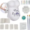 set di calchi in gesso per il pancione di reer mama Anteprima dell’immagine prodotto 1