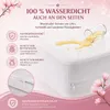 Matratzenbezug 90 x 200 (25cm) gegen Milben und Bettwanzen Produktbild-Vorschau 3