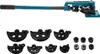 A pipe bender tool and its accessories are displayed against a white background. Anteprima dell’immagine prodotto