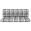 Outdoor-Mittelsofa Paletten Imprägniertes Kiefernholz Grau Produktbild-Vorschau 3