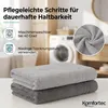 Komfortec 2er Saunatuch Set 80x200 cm aus 100% Baumwolle, Produktbild-Vorschau 3