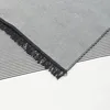 Designer Teppich Beidseitig Ethno Kelim Grau Schwarz Lines, Produktbild-Vorschau 7