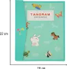 Aga Detské magnetické 3D puzzle - Tangram bloky Náhľad obrázku produktu 23