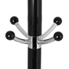 Close-up view of a coat rack's hooks. Produktbild-Vorschau