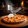 Runder Pizzaschneider Favabohnen Edelstahl Produktbild-Vorschau 2