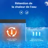 Wiltec Bâche à bulles solaire rectangulaire pour piscine, 5 Voir les images du produit 4