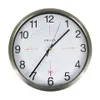 UNiLUX 400094566 Wanduhr OUTDOOR metallgrau Ø 35,5 cm Produktbild-Vorschau 6